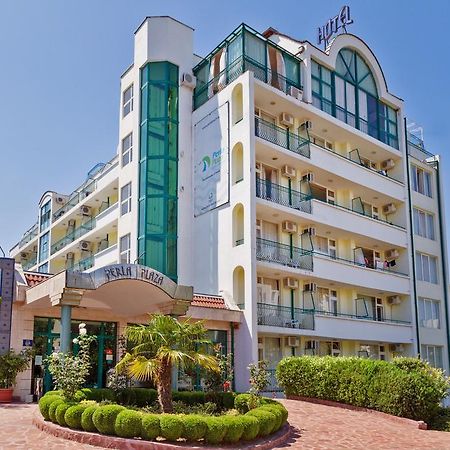Perla Plaza Hotel Primorsko Bagian luar foto