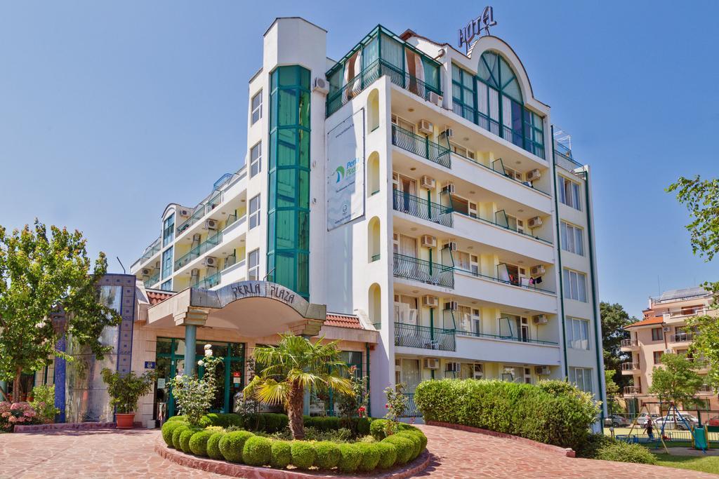 Perla Plaza Hotel Primorsko Bagian luar foto